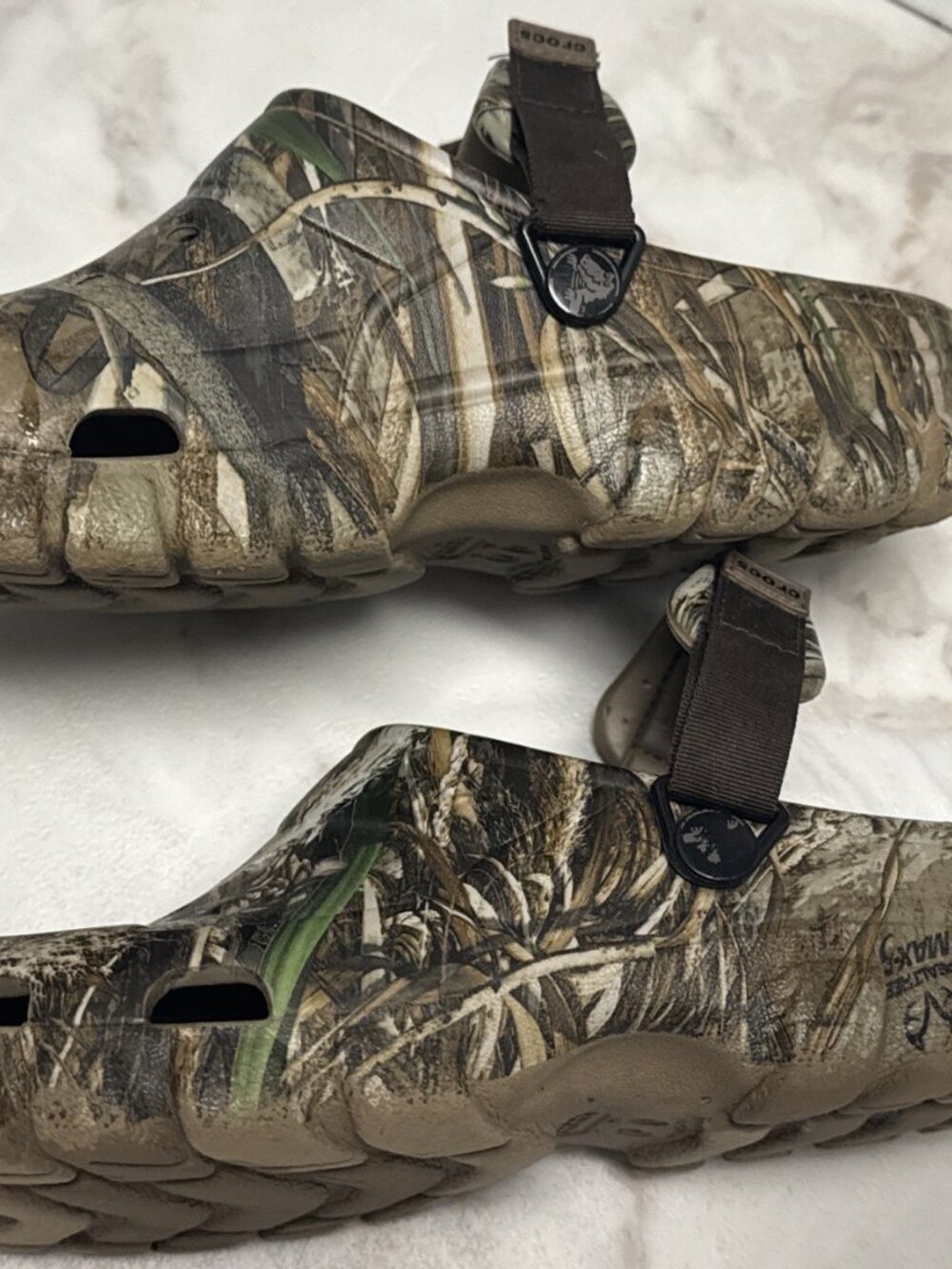 Crocs Offroad Sport RT Max 5 Realtree Camo Mens 7 Womens 9 Adjustable Heel Strap - Picture 9 of 13